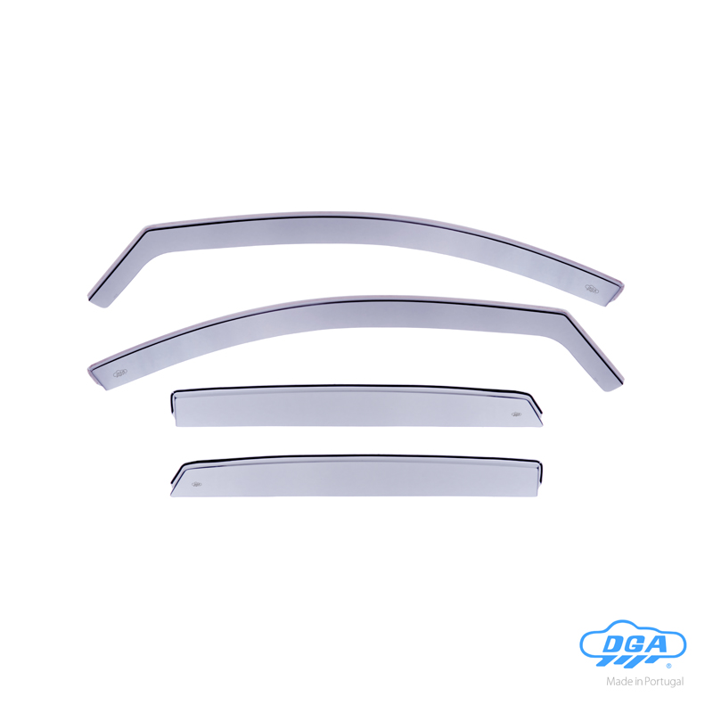 DGA Wind Deflectors Set  Hyundai Kona 2017-2023 (4-pieces)