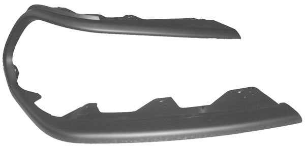 SIERrand rechts PAJERO SPORT, 99-01 ZWART