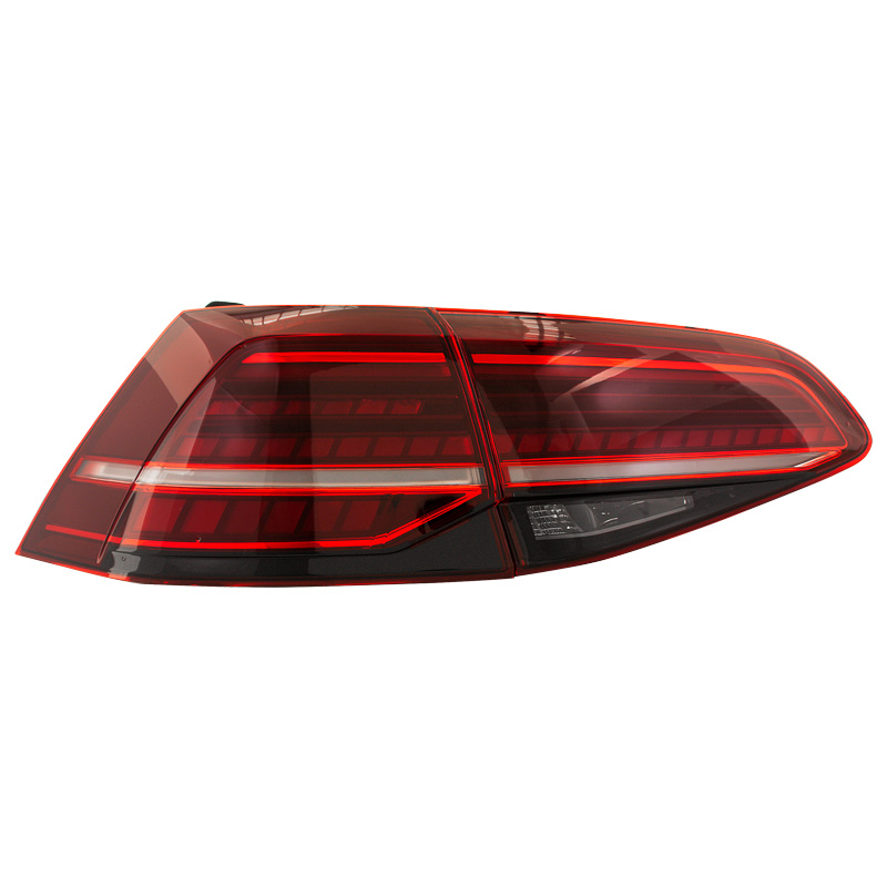 Set LED Tail Lights  Volkswagen Golf VII 2012-2017 & Facelift (7.5) 2017- excl. Variant - Red/Smoke - incl. Dynamic Running Light