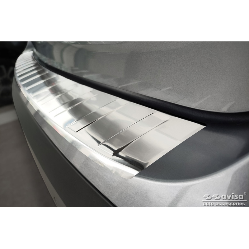 Stainless Steel Rear bumper protector  Citroën C4/e-C4 III 2020- 'Ribs'