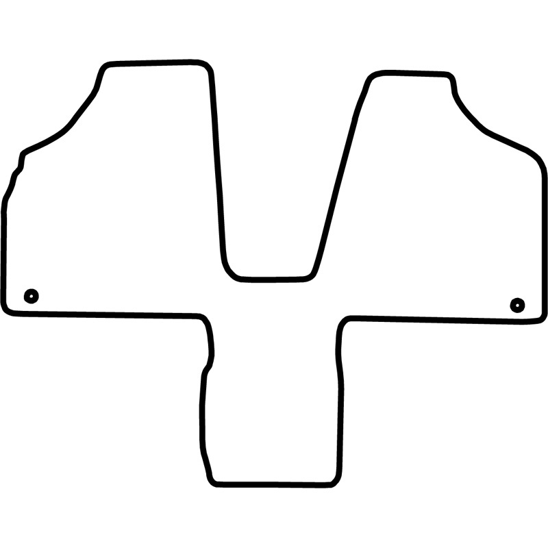 Set velour car mats  Kia Carnival 2006-2009 (only front)