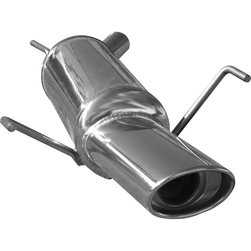 100% Inox Sport Exhaust  Opel Tigra TwinTop 1.8 16v (125HP) 2005- 120x80mm