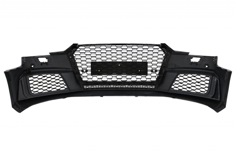 Voorbumper Audi A4 B9 2015-2019 RS4 Look Zilver
