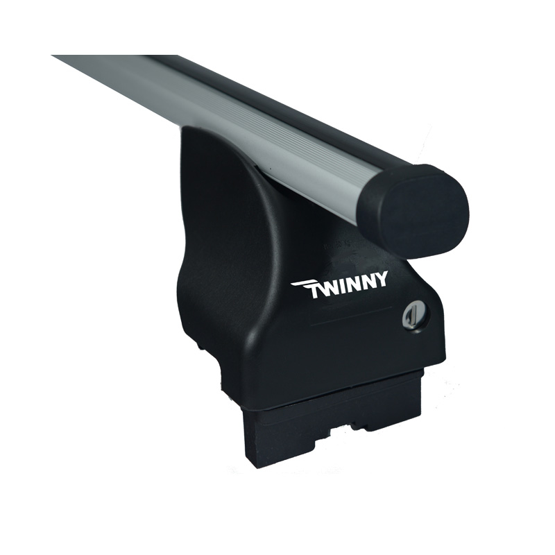 Roof bar set Twinny Load Aluminum A09  Ford Focus/C-Max (with fixed mounting points) & Mazda 3