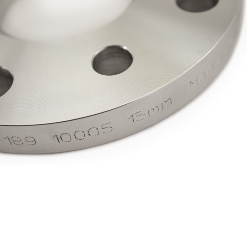 Spacer set Aluminum 15mm 100/4+108/4 bore hole 57,1 (30mm per axle)