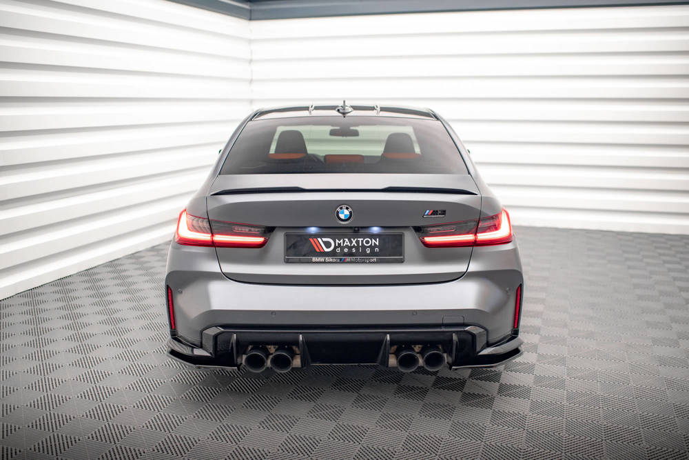 Zijdiffusers V.2 BMW M3 G80 / G81 Maxton Glans Zwart
