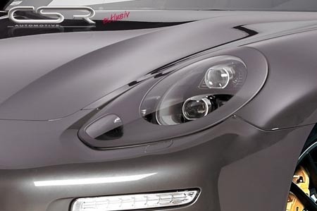 Koplampspoilers Porsche Panamera