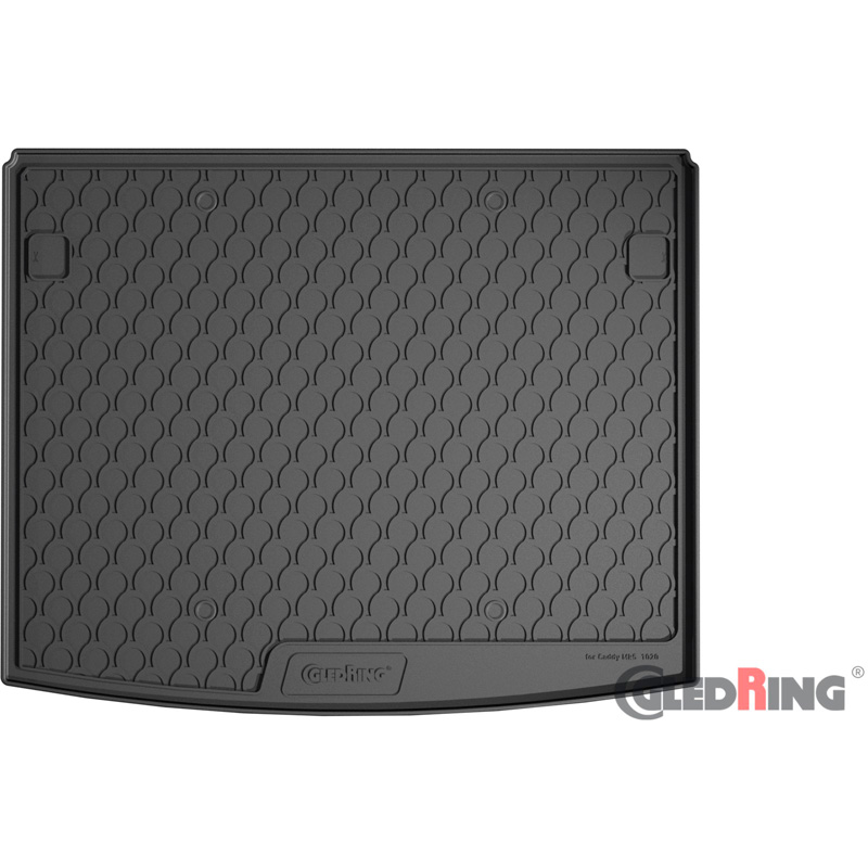 Rubbasol (Rubber) Trunk mat  Volkswagen Caddy V MPV 2020- & Ford Tourneo Connect MPV L1 2022-