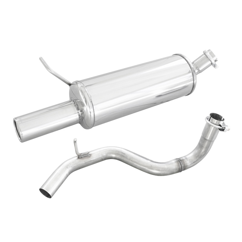 100% Inox Sport Exhaust  Volkswagen Golf IV 1.9 TDi (130HP) 80mm