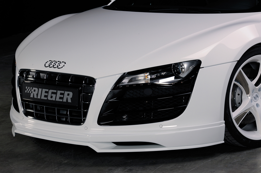 Front Bumper Lip Audi R8 Rieger