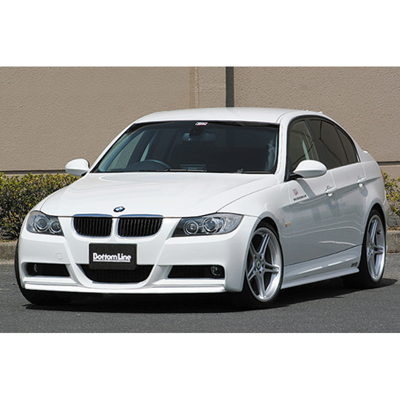 Chargespeed Frontspoileransatz passend für BMW 3er E90/E91 Limousine/Touring 'M-Sports' 2005- 'Bottomline' (FRP)