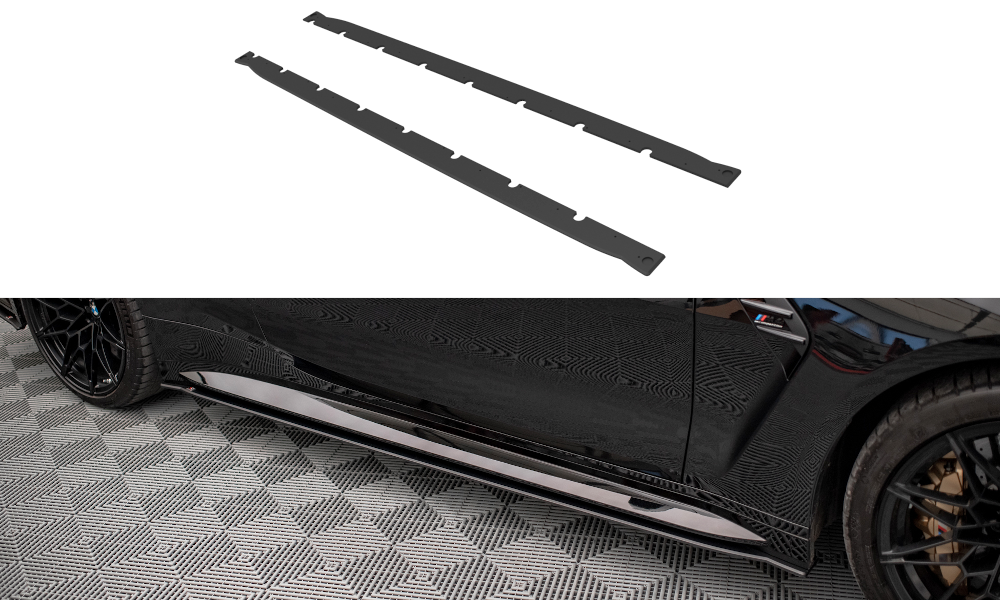 Zijskirts BMW M4 G82 Maxton