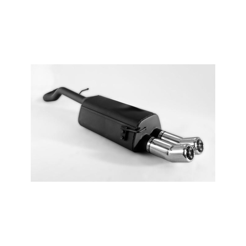 Sport exhaust  Volkswagen Golf IV HB 1.4i 55kW/1.6i 74/75/77kW/1.8i 20V 92kW/1.8T 110kW/2.0i 85kW/1.9SDI 50kW/1.9TDI 66/74/81/85/96/110kW 1997-2004 2x 80mm