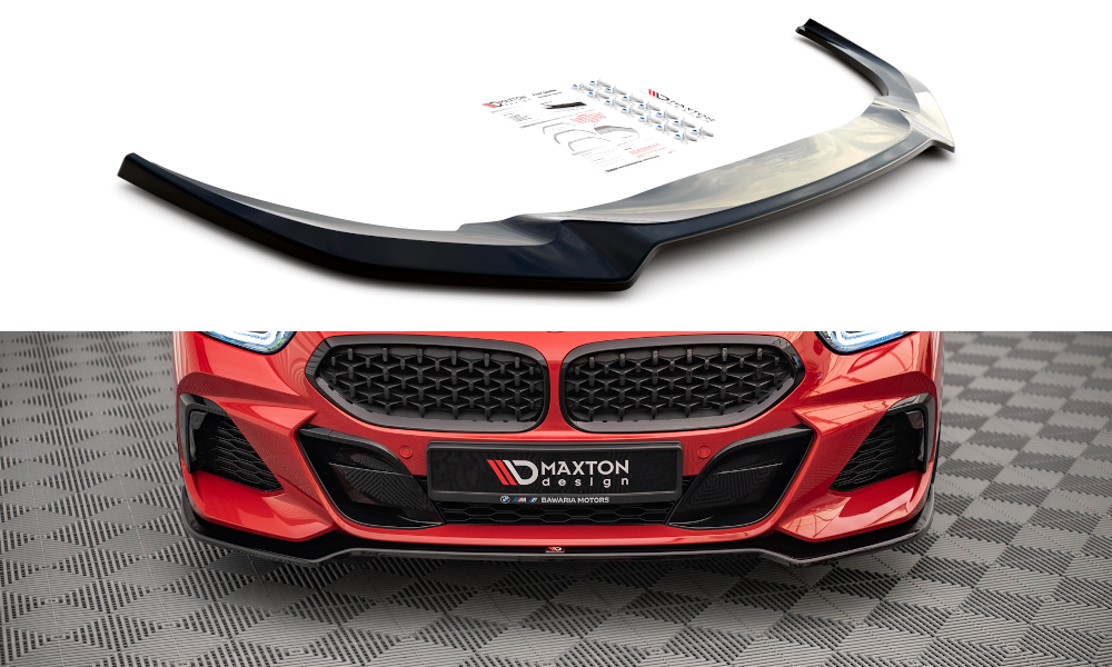 Voorspoiler V.2 BMW Z4 M-Pakket G29 glanzend zwart