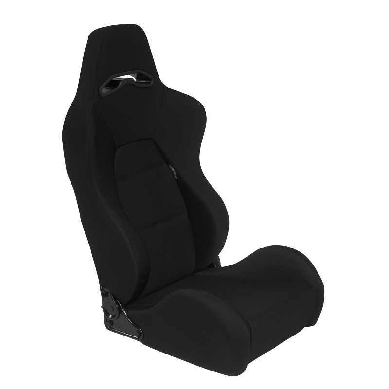 Sportstoel "Eco Soft Black" Stof Zwart