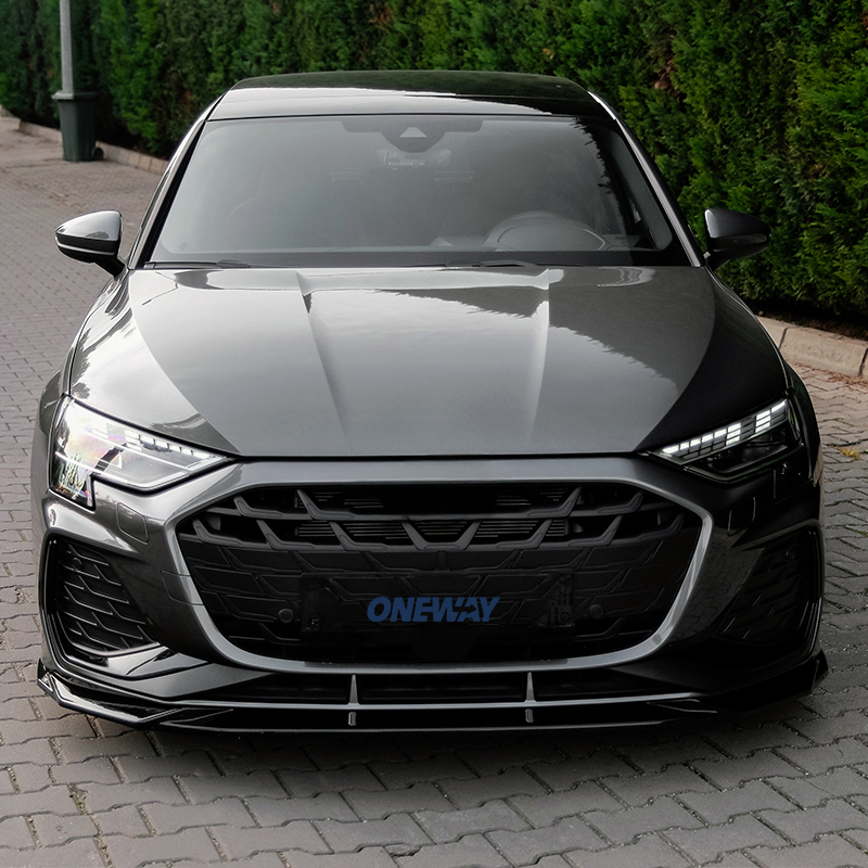 Oneway Kompletter Umbausatz passend für Audi A3 (8Y) Limousine S-Line/S3 Facelift 2025- - Schwarz glänzend