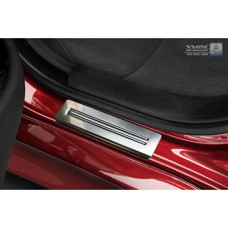 Inox door sill protectors  BMW X6 F16 2014-2019 - 'Special Edition' - 4-pieces