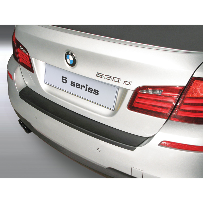ABS Rear bumper protector  BMW 5-Series F10 Sedan 2010-2016 'M-Sport' Black