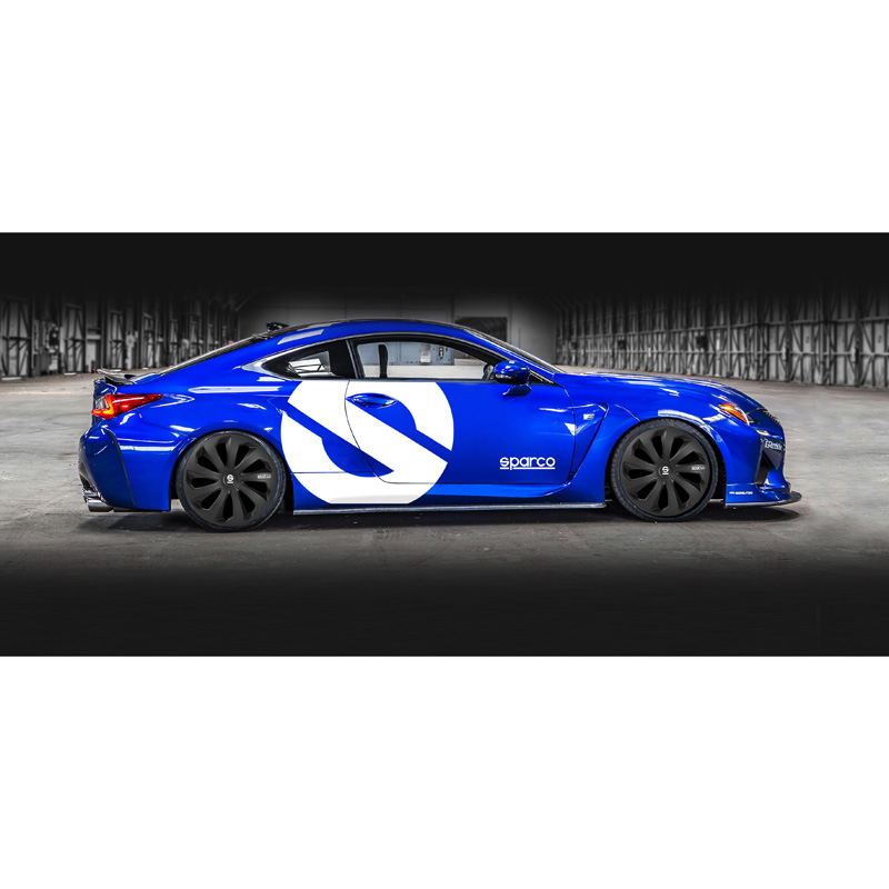 Sparco Wieldoppen Sicilia - 15-inch - Zwart/Carbon - Set van 4 stuks