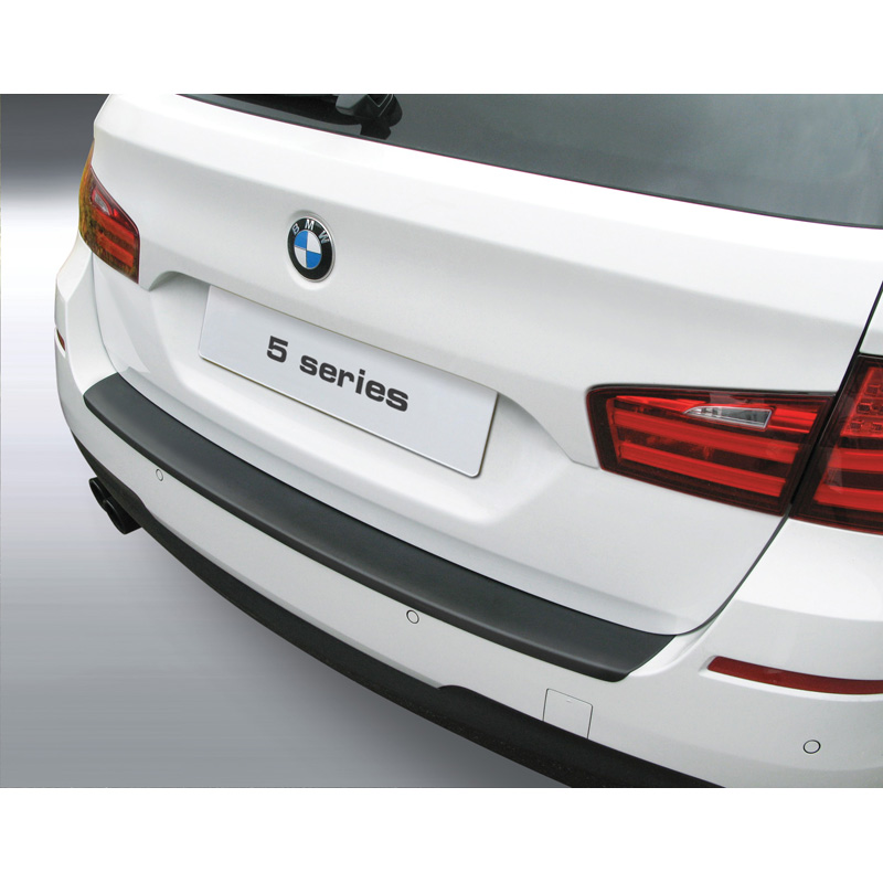 ABS Rear bumper protector  BMW 5-Series F11 Touring 2010-2017 SE/Sport/Luxury/'M-Style' Black