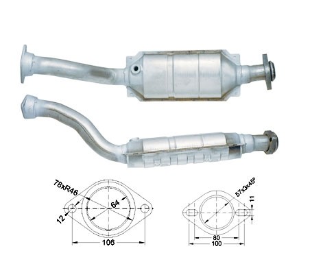 Peugeot 605 3.0 V6 12V 2975 cc 125 Kw / 170 cv ZPJ Magnaflow CAT