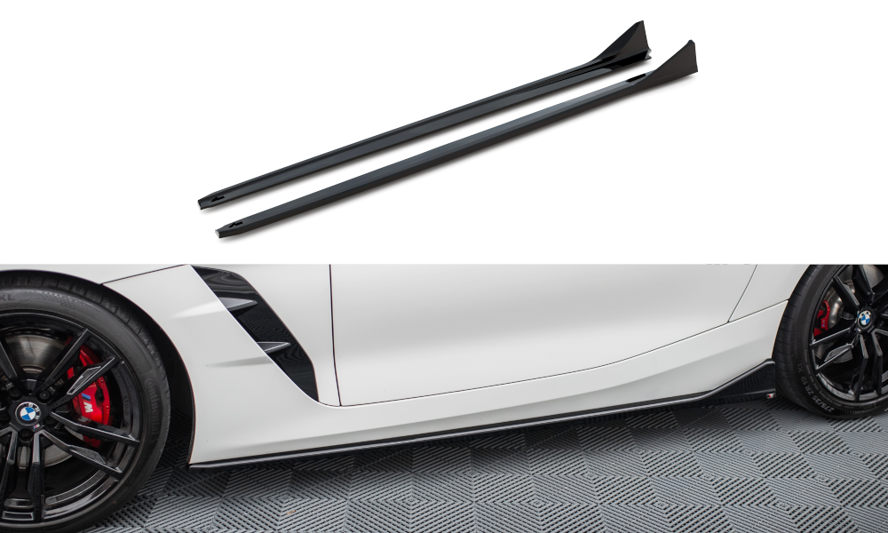 Zijskirts BMW Z4 M40i / M Pakket G29 Glans Zwart