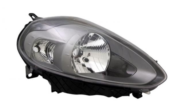 koplamp, Valeo, H4, elektr verstelb, incl stelmotortje, grijs hu