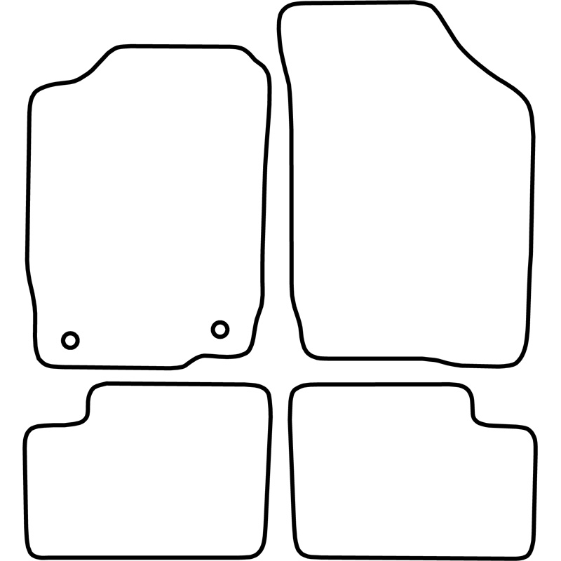 Automatten  Daihatsu YRV 2001-2007