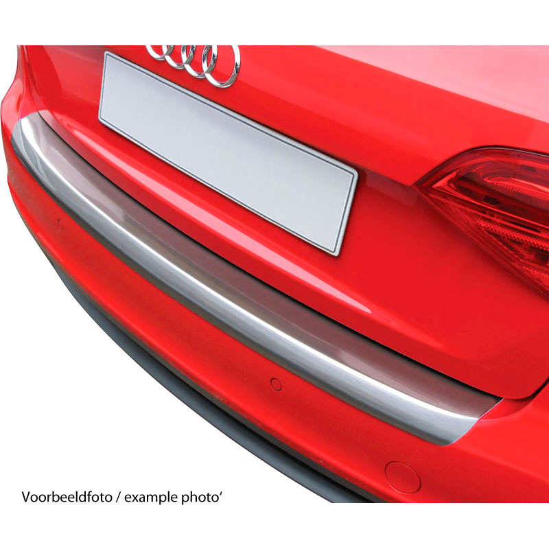 ABS Rear bumper protector  Audi Q7 & SQ7 6/2015- 'Brushed Alu' Look