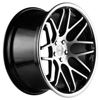 VERTINI MAGIC CONCAVE INOX BLACK MACHINED FACE 9,5x22 5x108