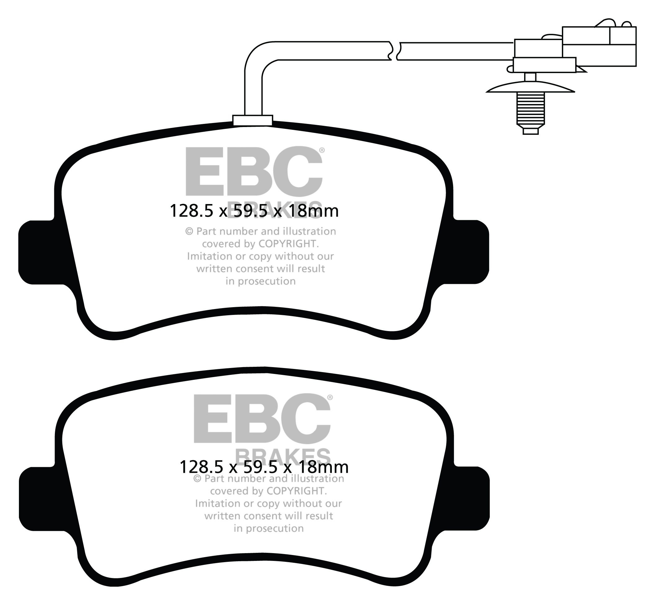 EBC Brakes RENAULT Master Passenger 2.5 TD 2010-.. Remblokken ac