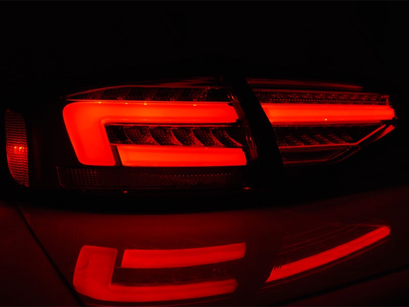 Achterlichten Audi A4 B8 Limousine 12-15 Led Dynamic Rood/smoke