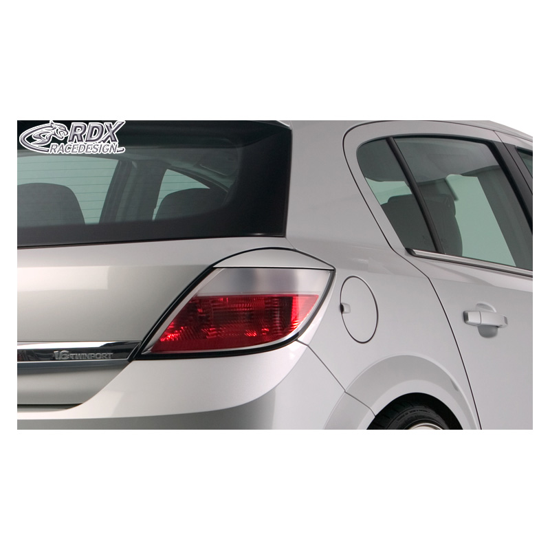 Tail light spoilers  Opel Astra H HB 5-doors 2004-2009 (ABS)