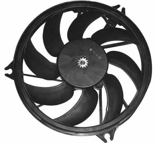 Radiator FAN Peugeot 206 02->> +AC