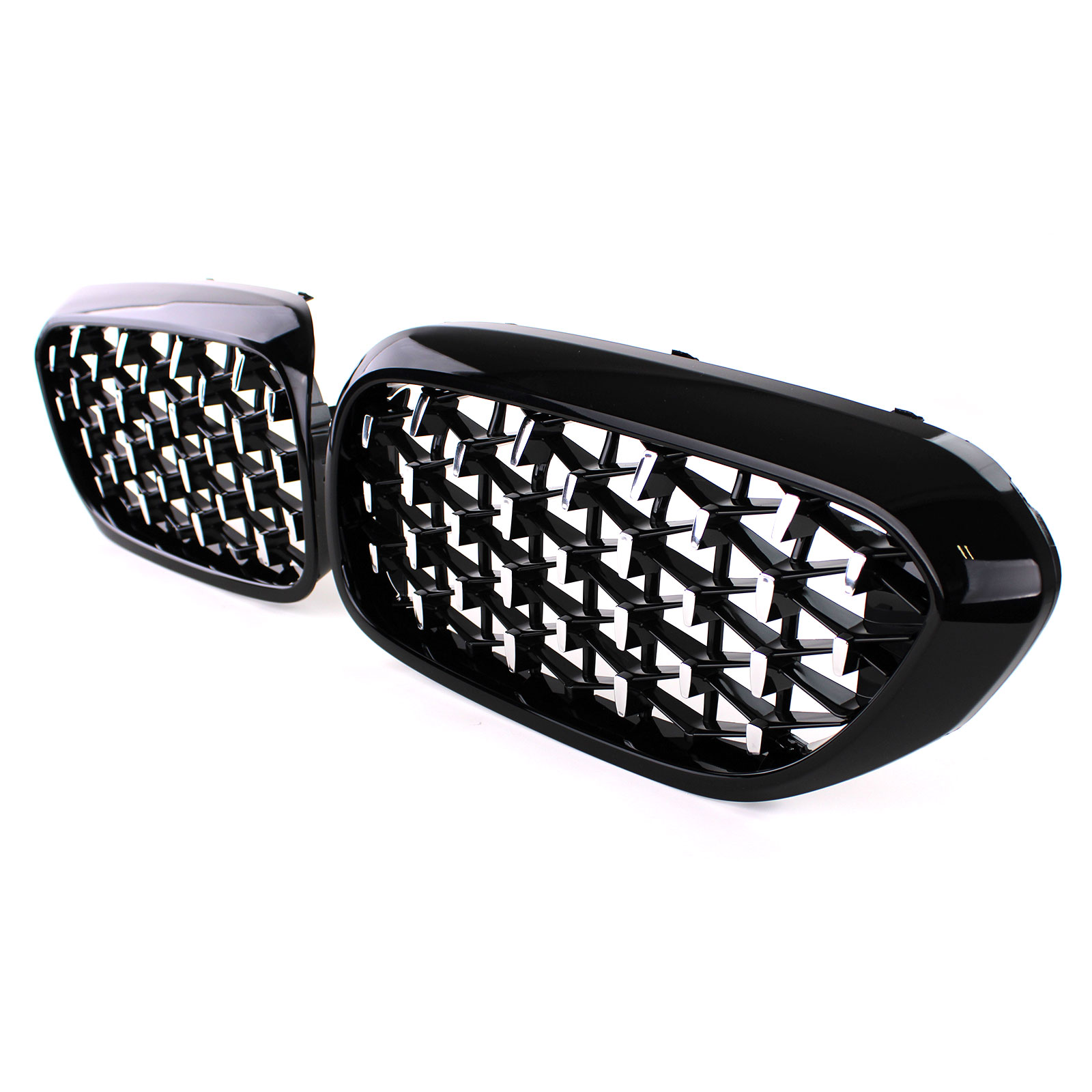 Grill BMW G30/G38 Exclusive Glossy black chroom 17- ...