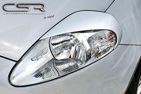 Koplampspoilers Fiat Grande Punto 199