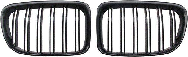 Grill Nieren BMW X1 E84 M-Look Glans Zwart
