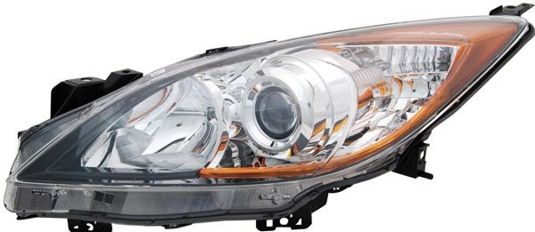 Koplamp rechts Mazda 3 09->> H11+HB3/TYPE: BL