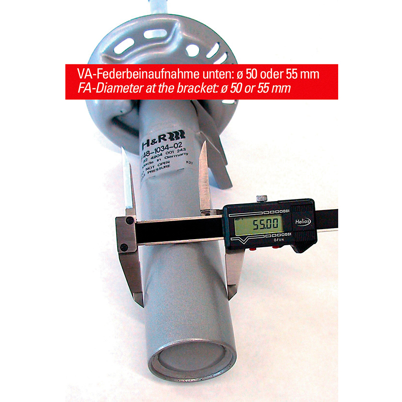 H&R Monotube Schroefset  Volkswagen Beetle Sedan 2011- Ø55mm VA40-60/AA30-60mm