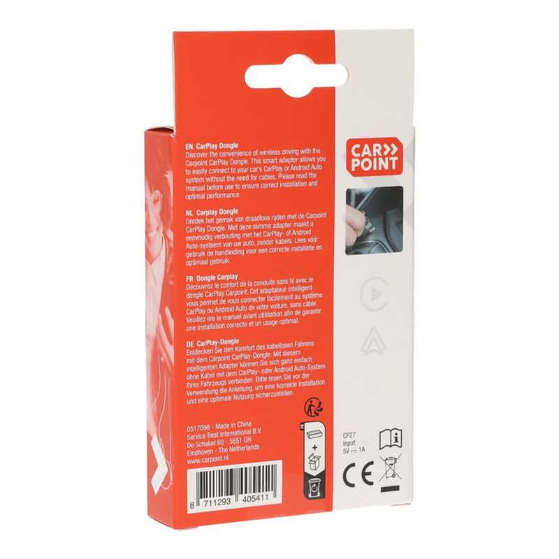 Carpoint Drahtloser Apple CarPlay- & Android Auto-Dongle