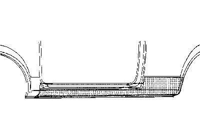 dorpel, links VW Polo, 1975-1981