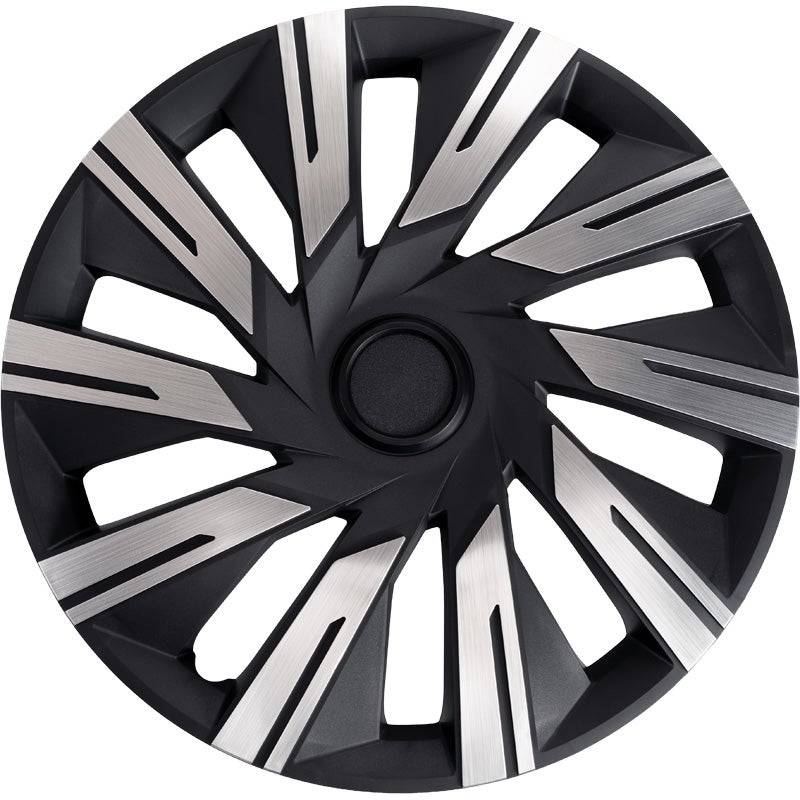 J-Tec Set of 4 wheel covers Tecna 15-inch alu/black