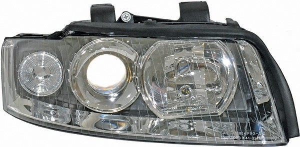 Koplamp rechts Audi A4 8E 00-04 TYC H7+H7