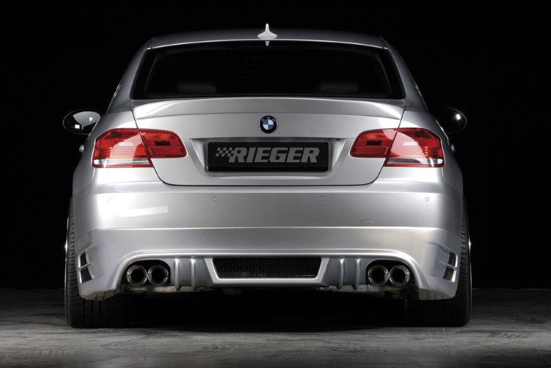 Achterbumper Diffusor Carbon BMW E92 alleen 335i Coupe Rieger