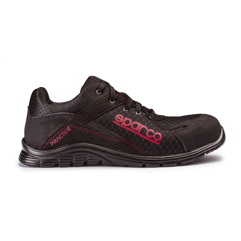 Sparco Lightweight Safety Shoes Practice S1P Nigel Black EU Size 37