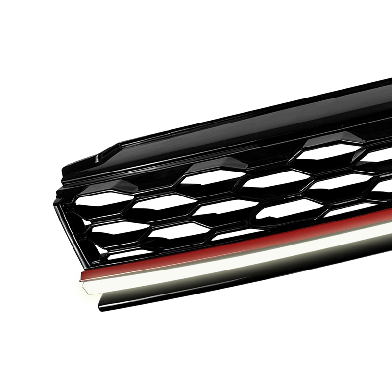 GTi-Look Grill met LED-Strip  Volkswagen Golf VII (7.5) HB/Variant Facelift 2017-2020