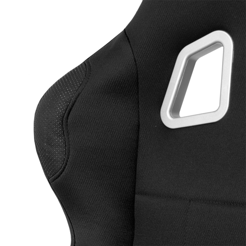 Sportstoel 'K5' - Zwart - Vaste rugleuning - incl. sledes