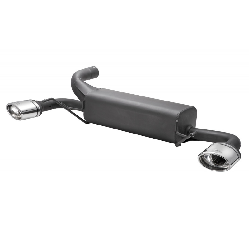 Double sport exhaust  Opel Astra J HB 5-doors 1.6 T 132kW 2010- 120x80mm