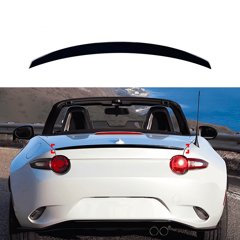Rear spoiler  Mazda MX-5 (ND) 2015- (ABS Glossy Black)