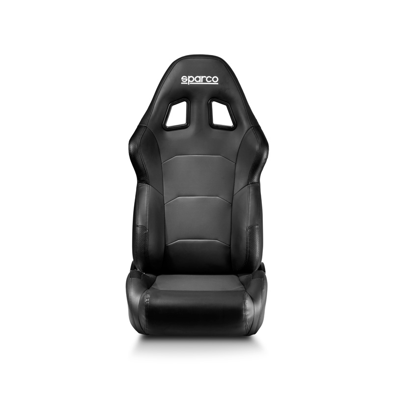 Sparco Sport Seat R500 Torino - Black Skai - Reclinable